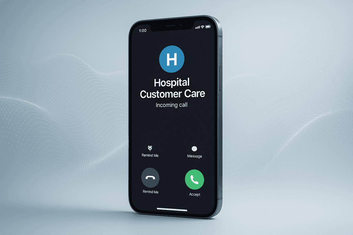 AI voice patient care agent case study for a healthcare call center
